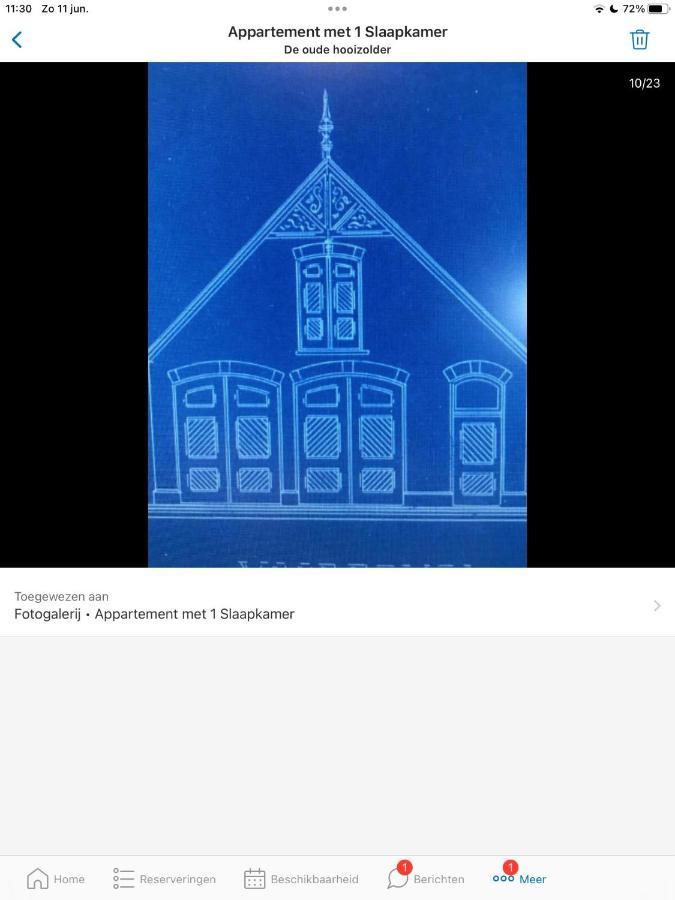 Appartement De Oude Paardentramremise à Ulrum Extérieur photo